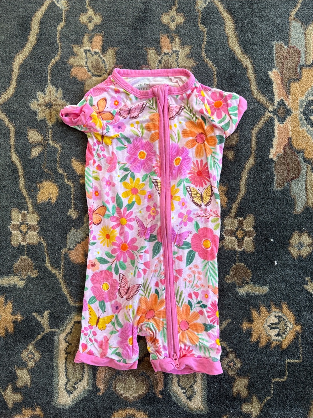 Little Sleepies shorty sz 12-18 mo
